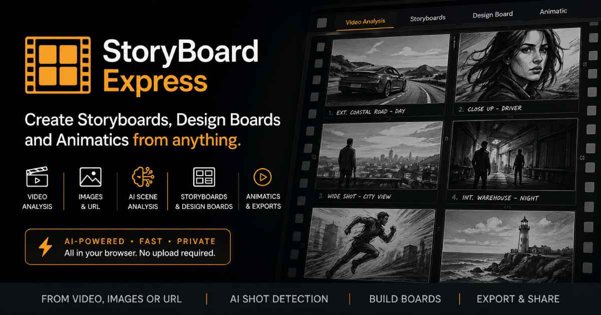 StoryBoard Express — Preview